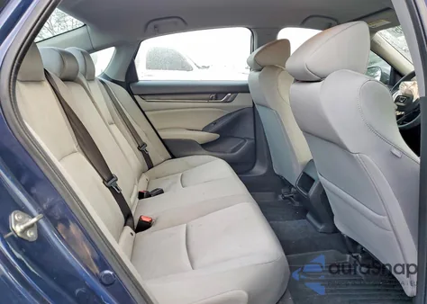 2019 Honda Accord Lx из США, поврежденный, VIN 1HGCV1F10KA067961